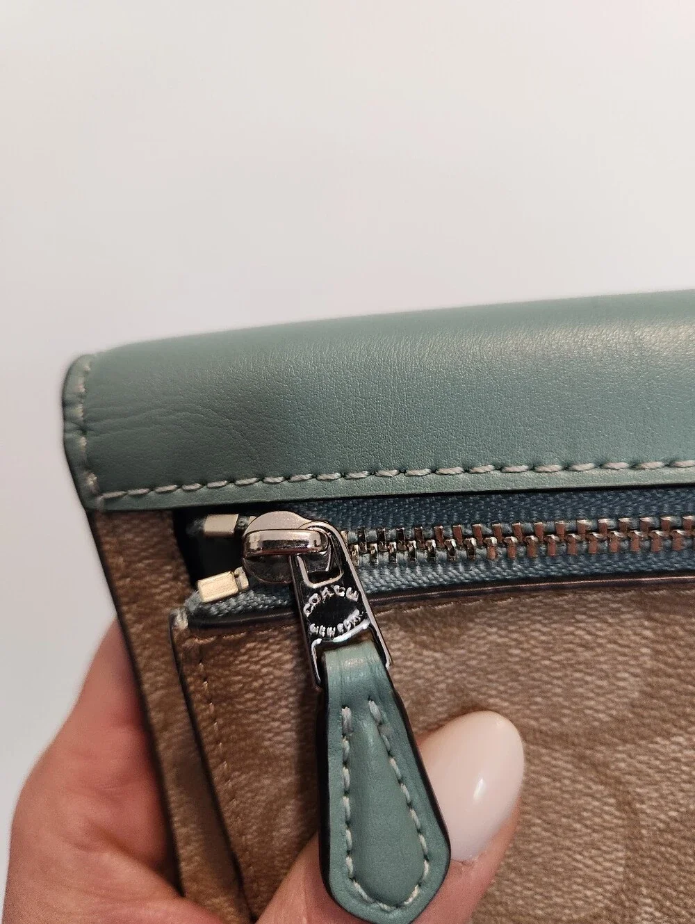 Coach Long Wallet EUC